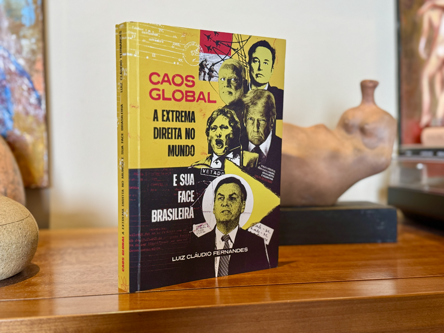 Livro Caos global - Luiz Cláudio Fernandes